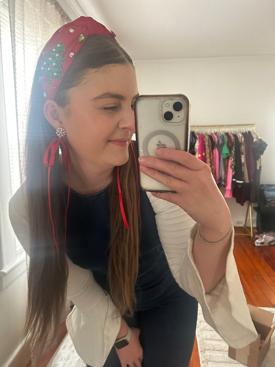 Christmas Beaded Headbands