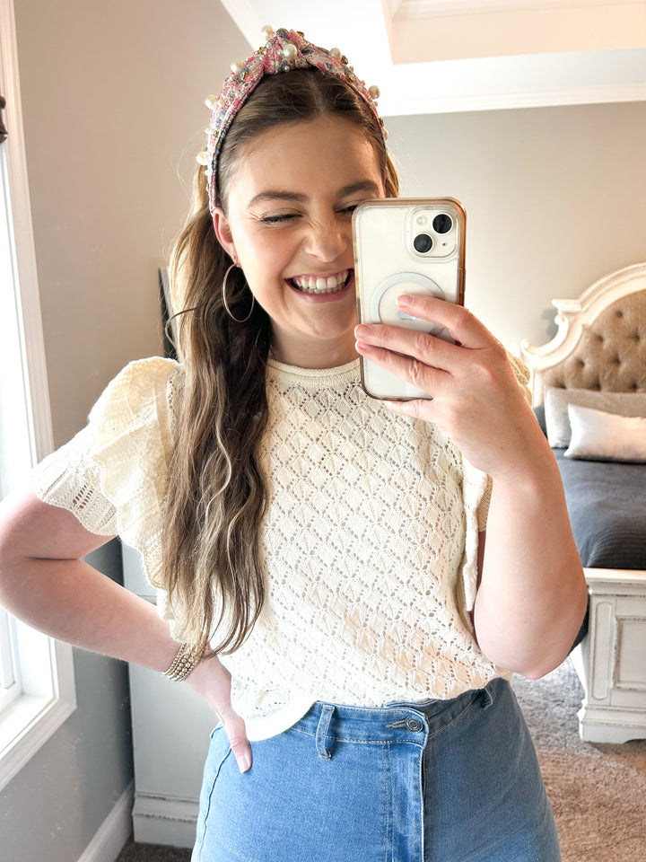 Cotton Field Knit Top