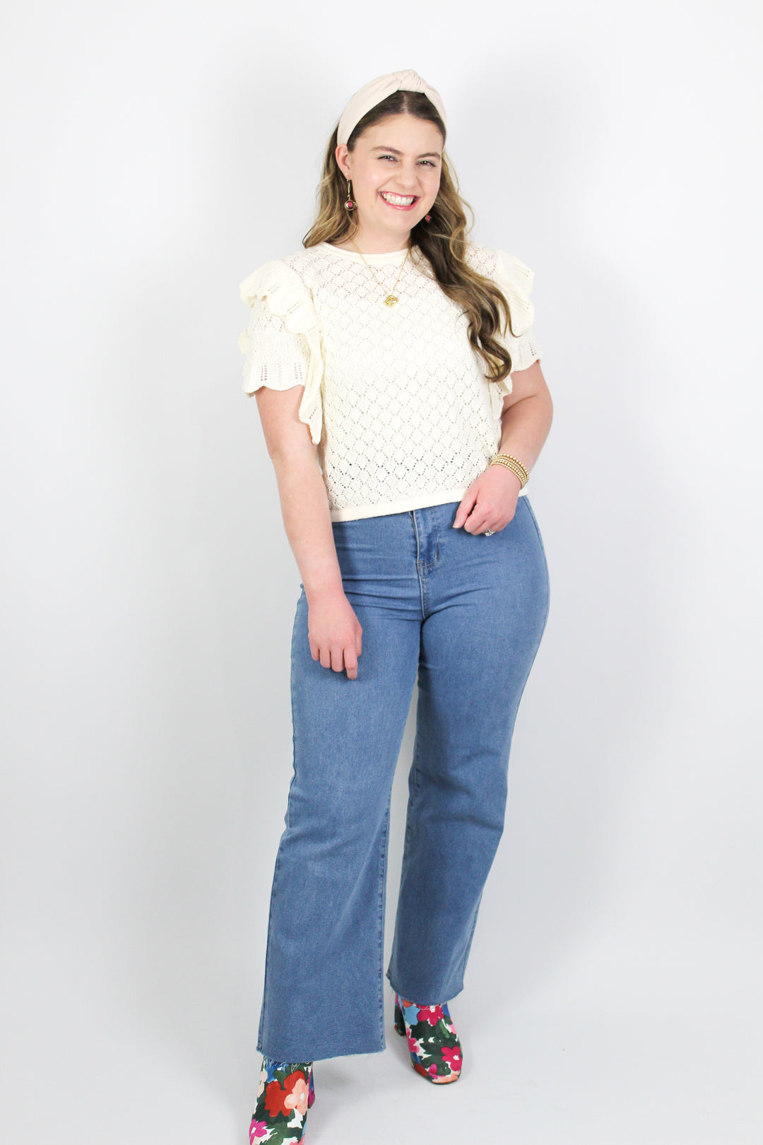 Cotton Field Knit Top