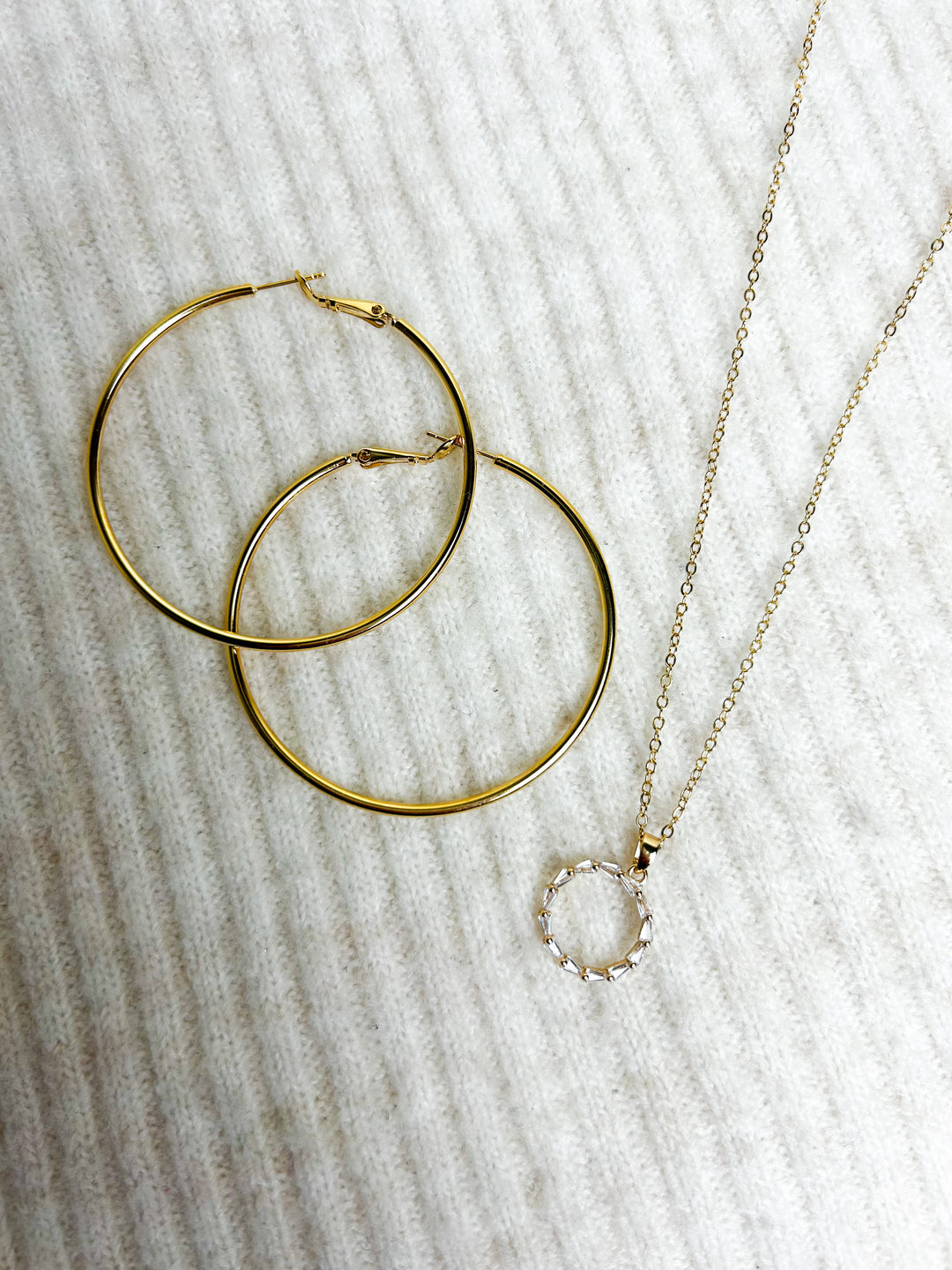 Luxe Metal Hoops