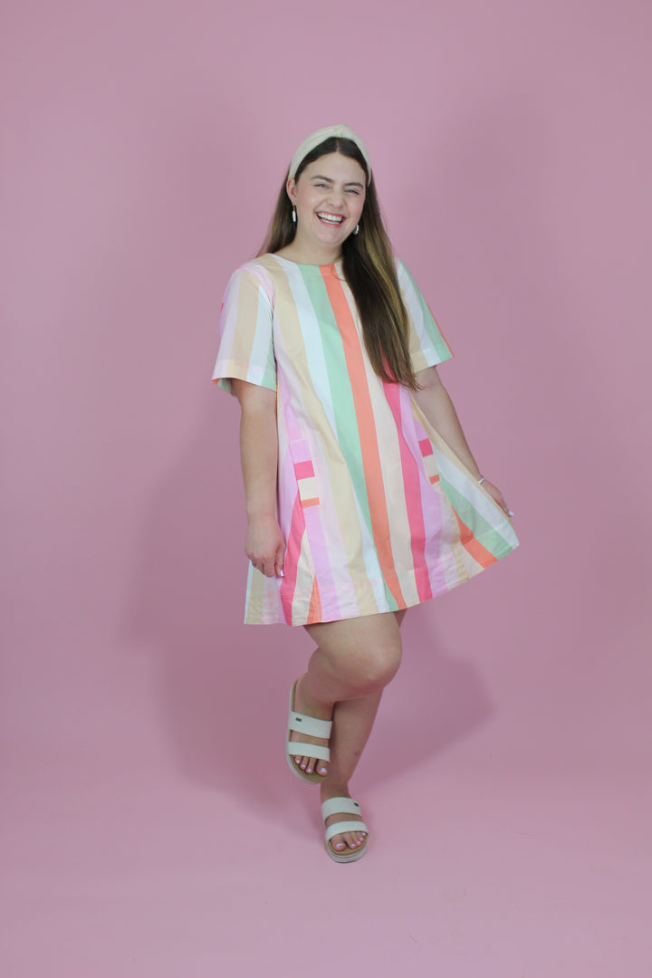 Bold Joy Striped Dress