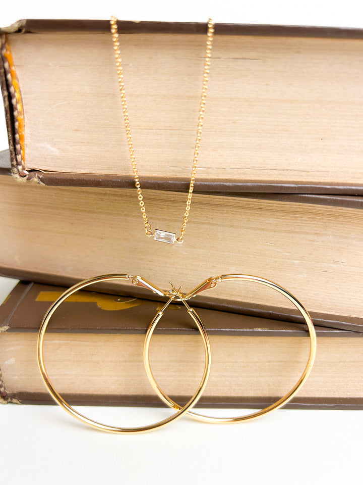 Luxe Gold Hoops