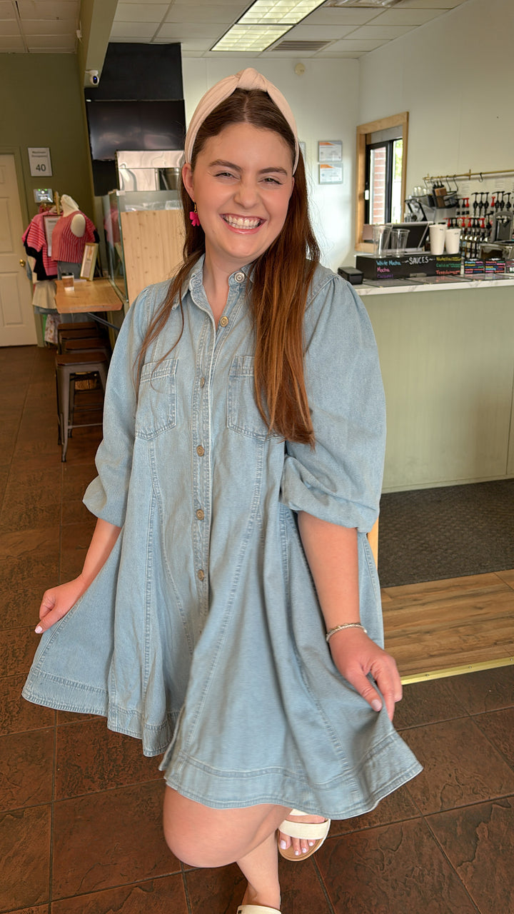 Denim Darling Dress