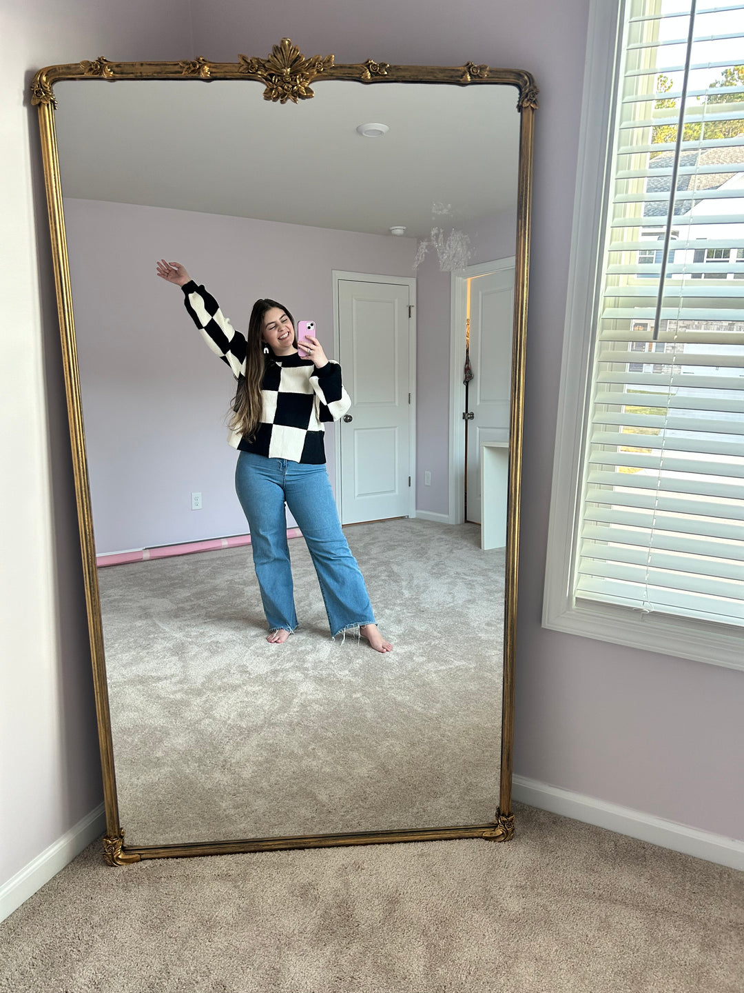 Good Things Checker Sweater