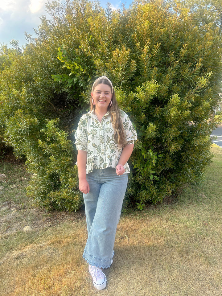 Bright Days Paisley Top