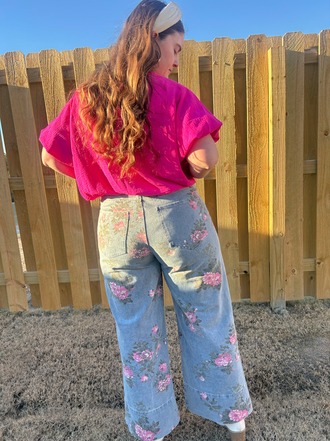 Zing Floral Jeans