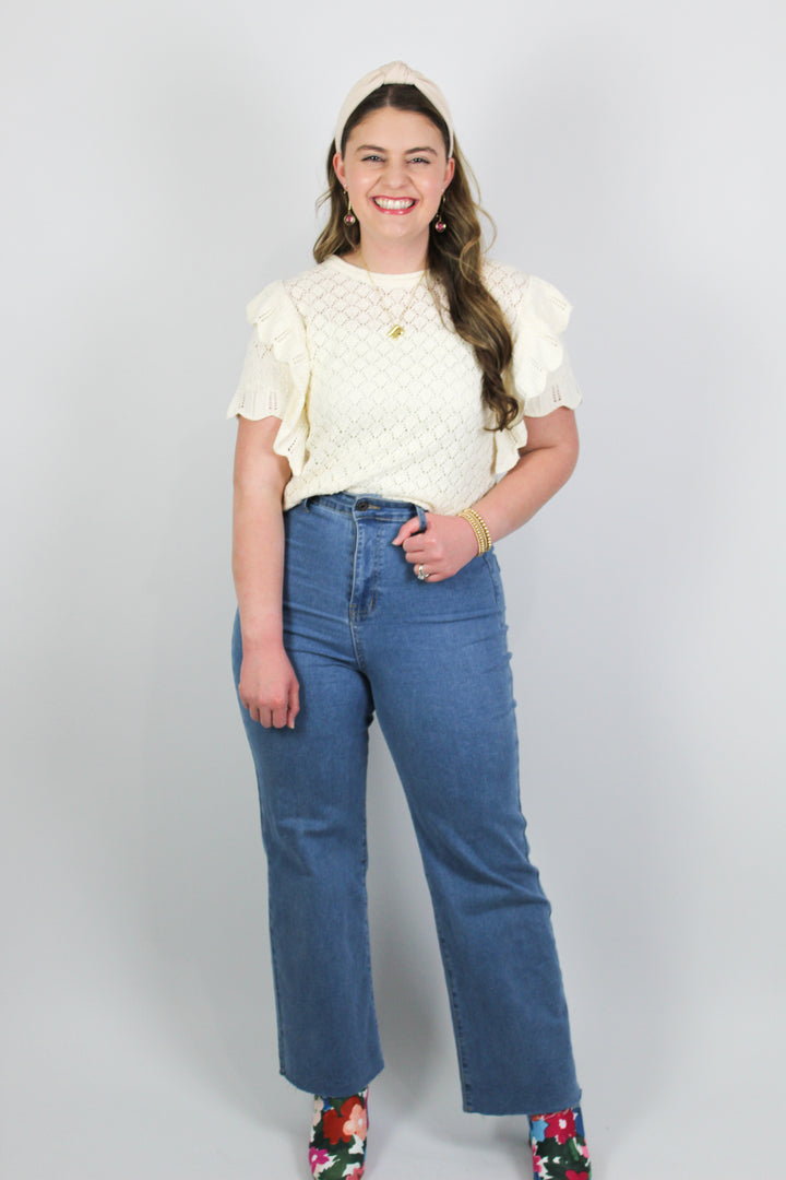 Cotton Field Knit Top