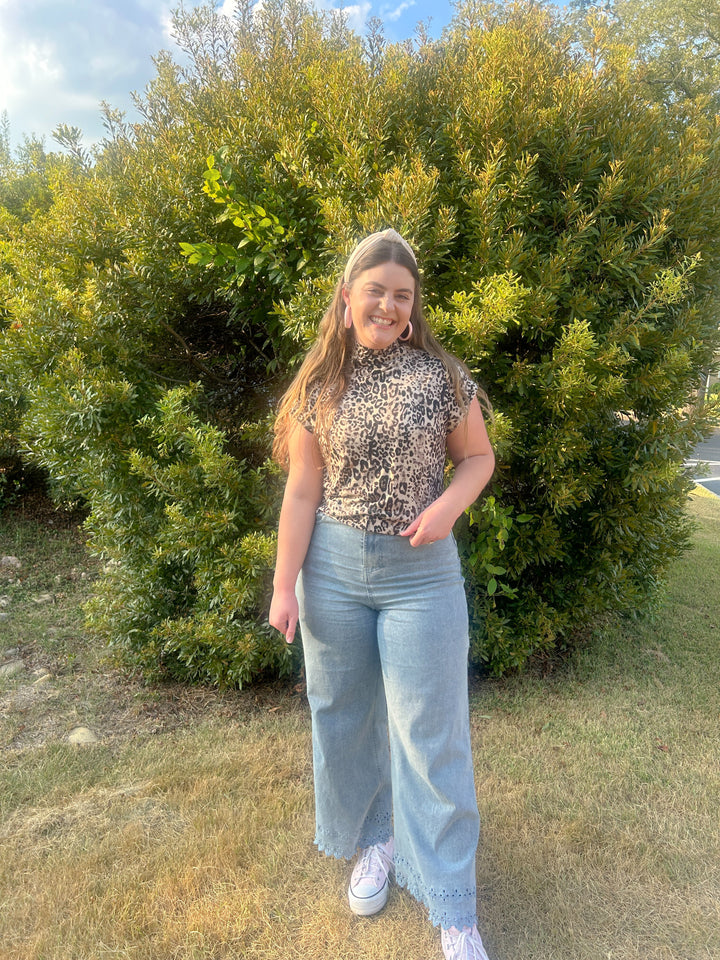 Spotted Cheetah Top