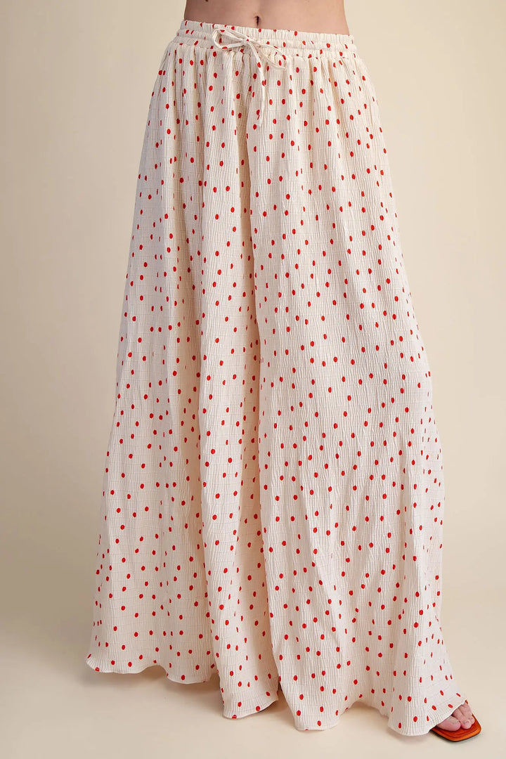 Cherry Pie Wide Leg Pant