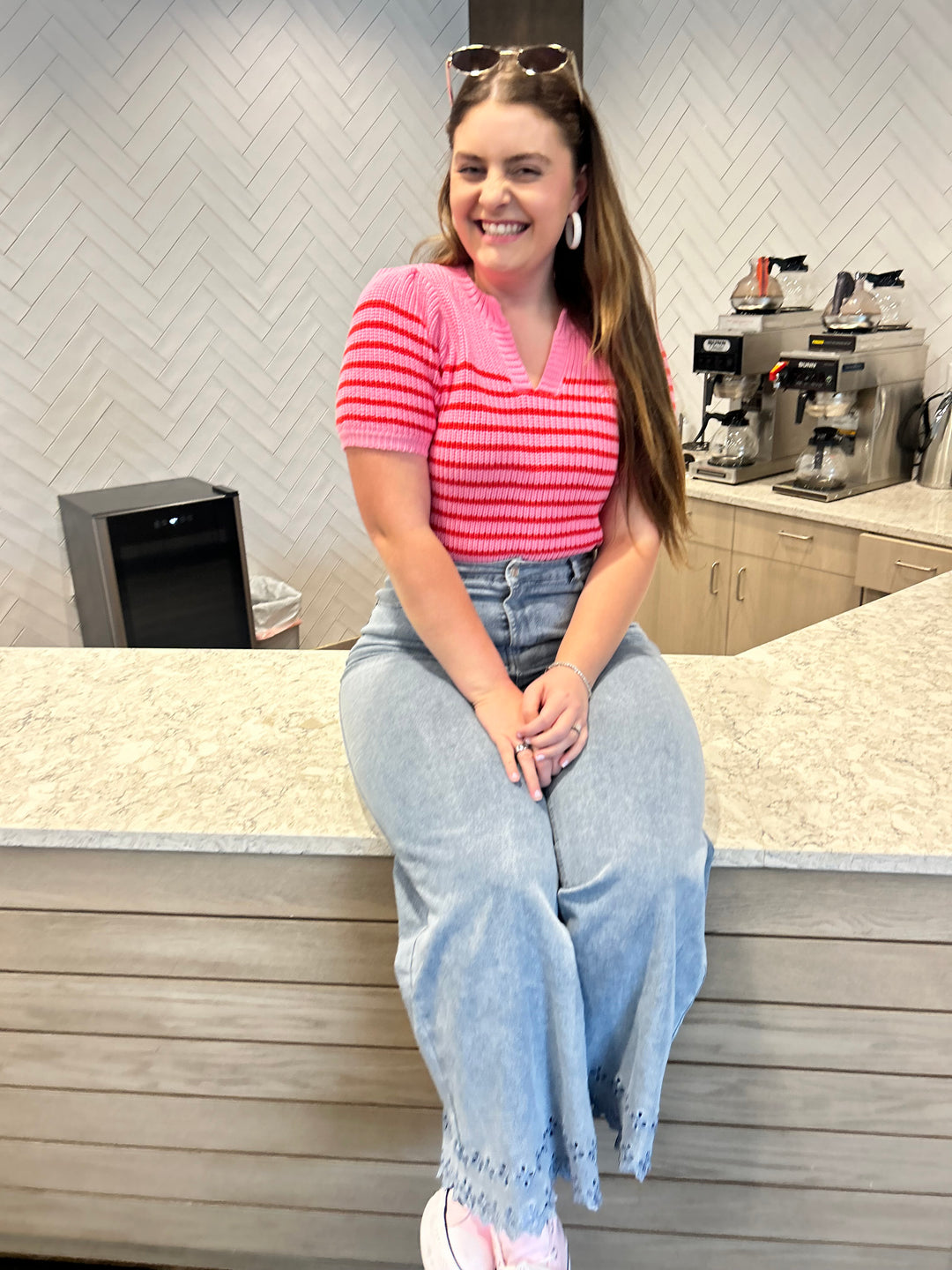 Daylight Stripe Top