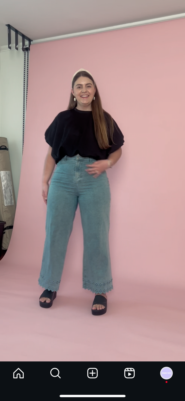 Elevated Classic Bubble Hem Top