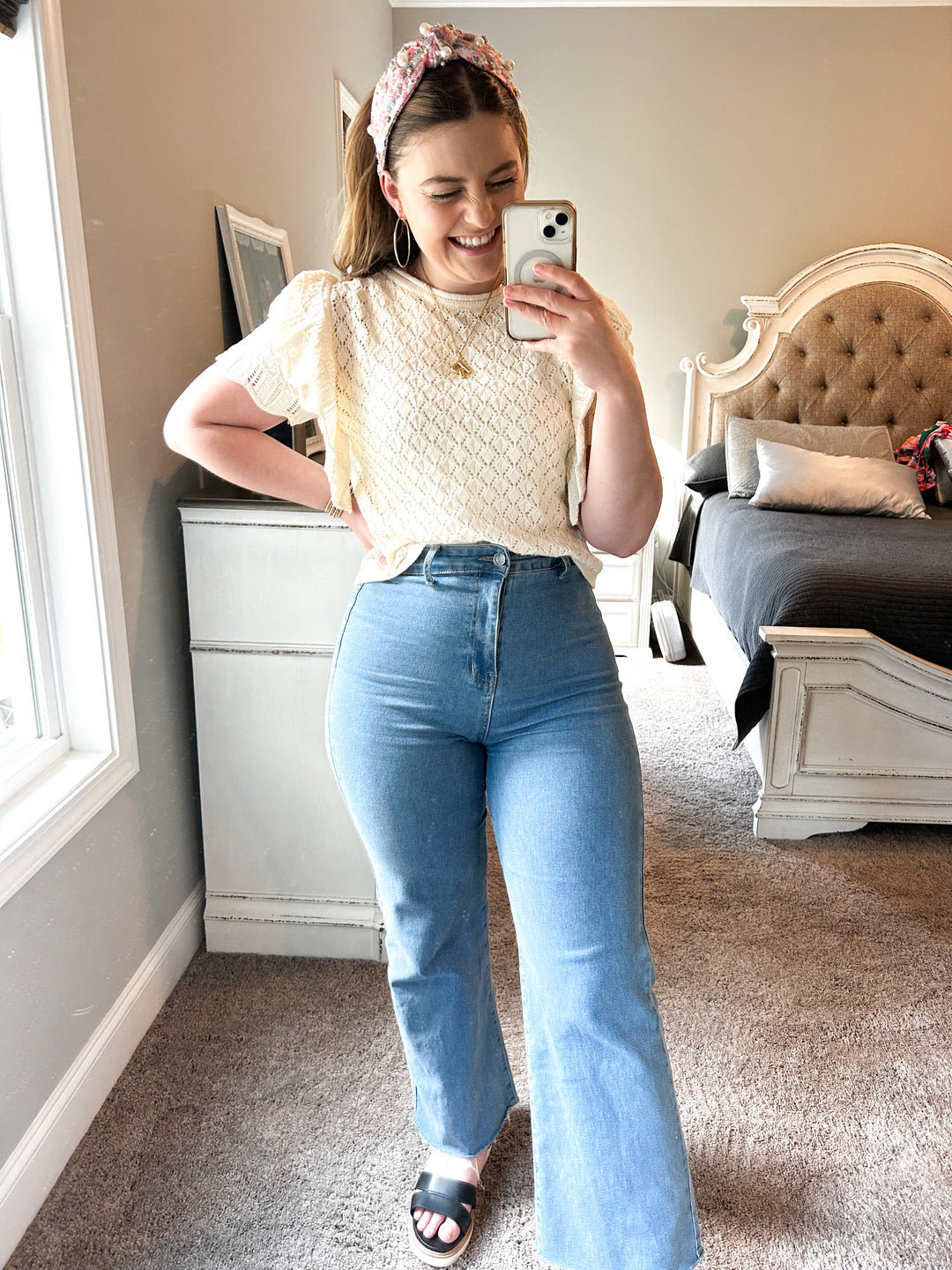 Cotton Field Knit Top