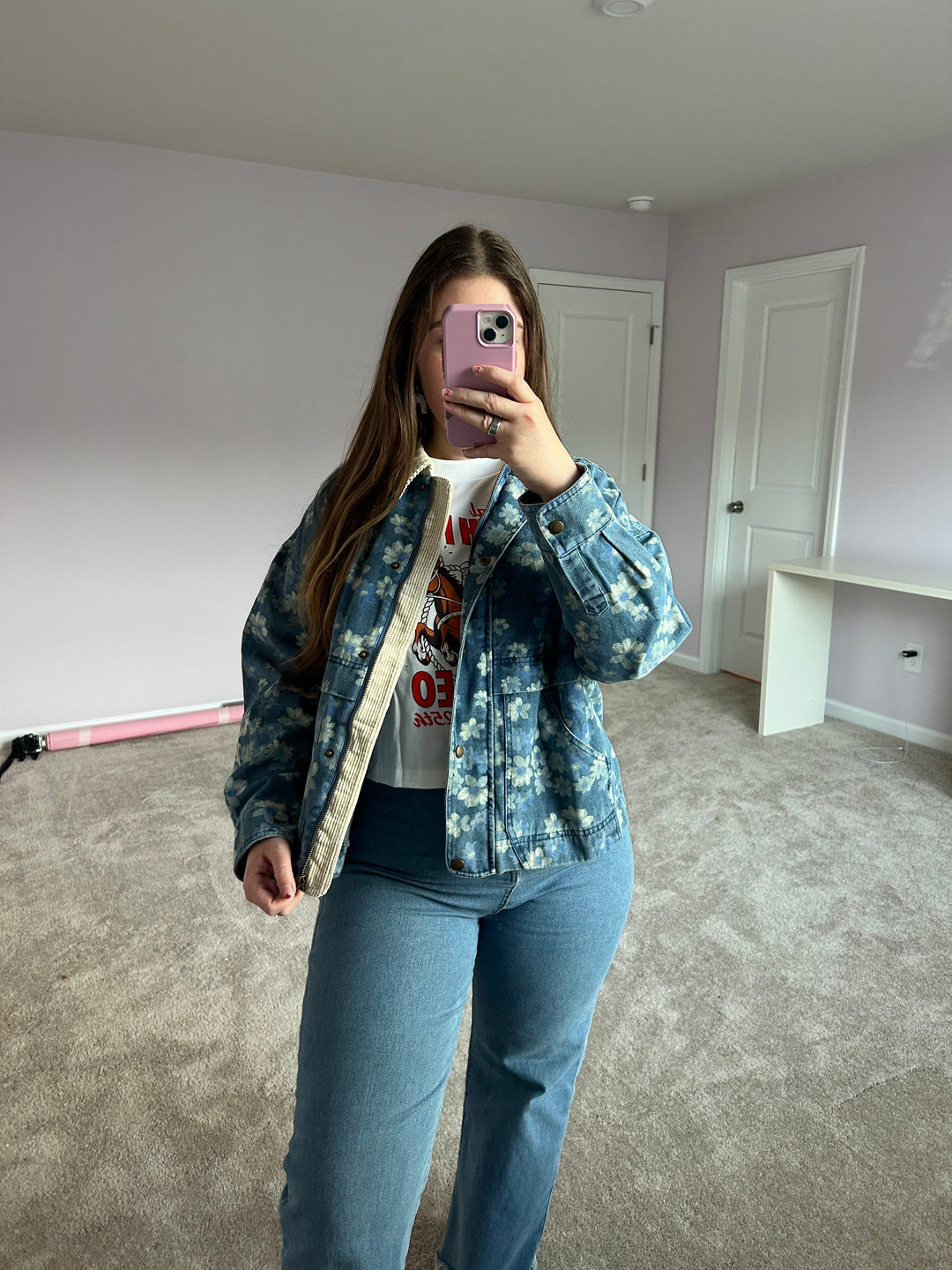 Wildflower Jean & Corduroy Jacket