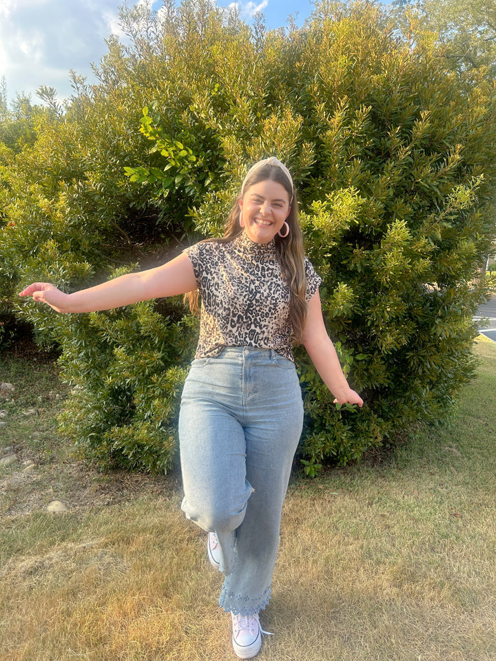 Spotted Cheetah Top