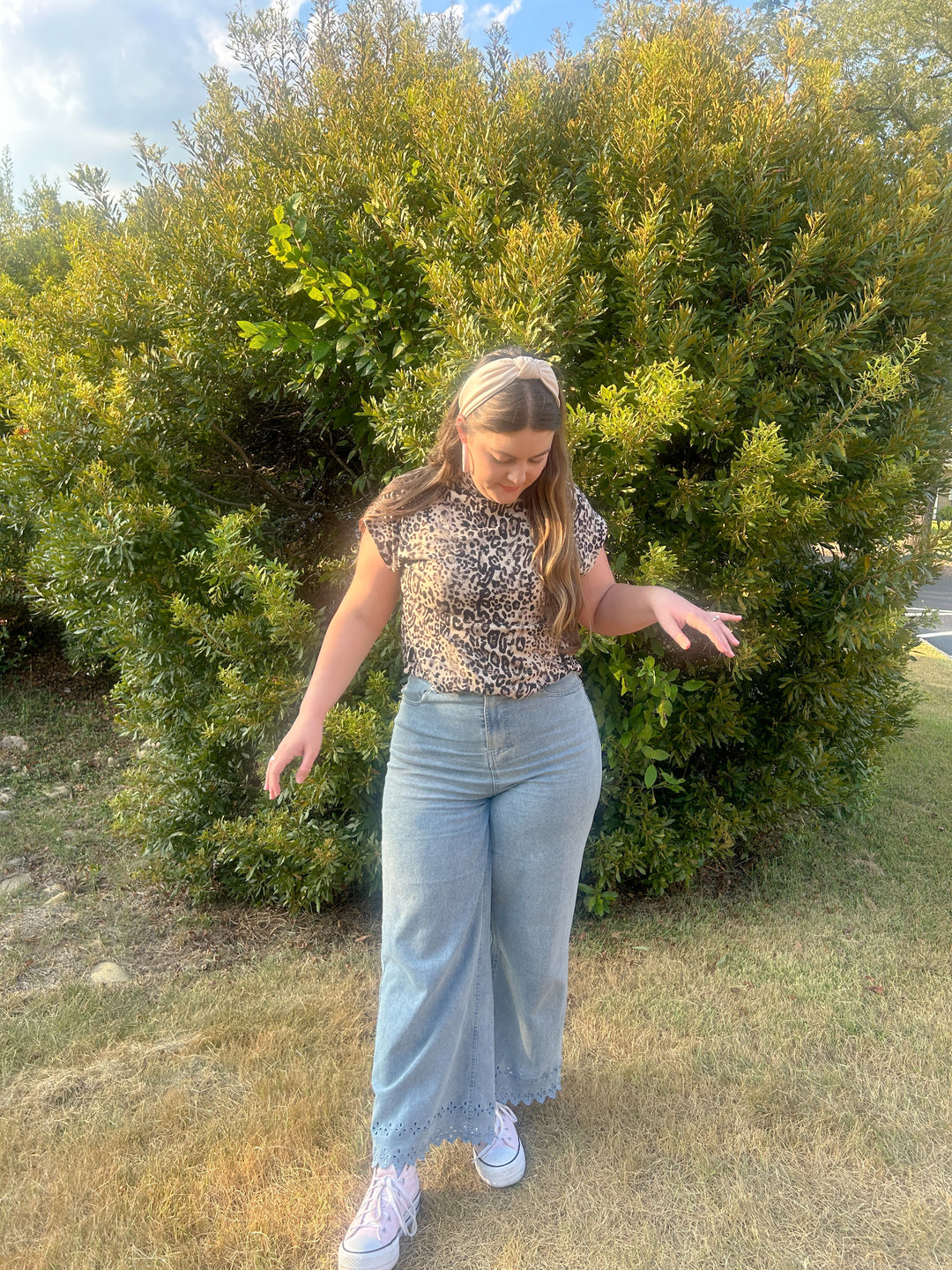 Spotted Cheetah Top