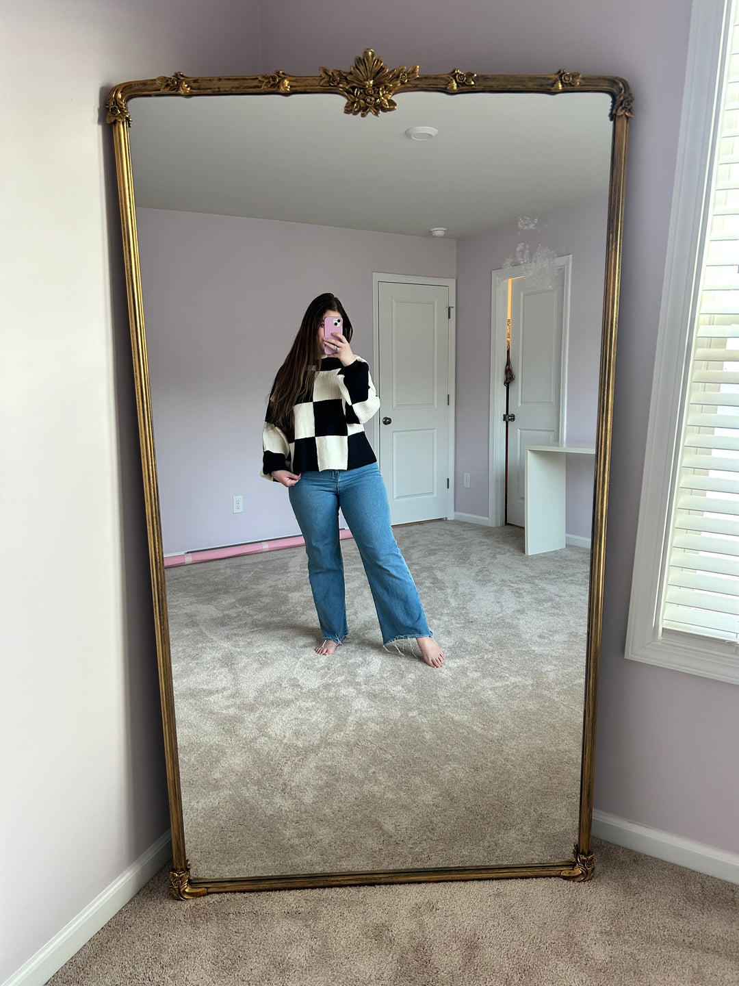 Good Things Checker Sweater