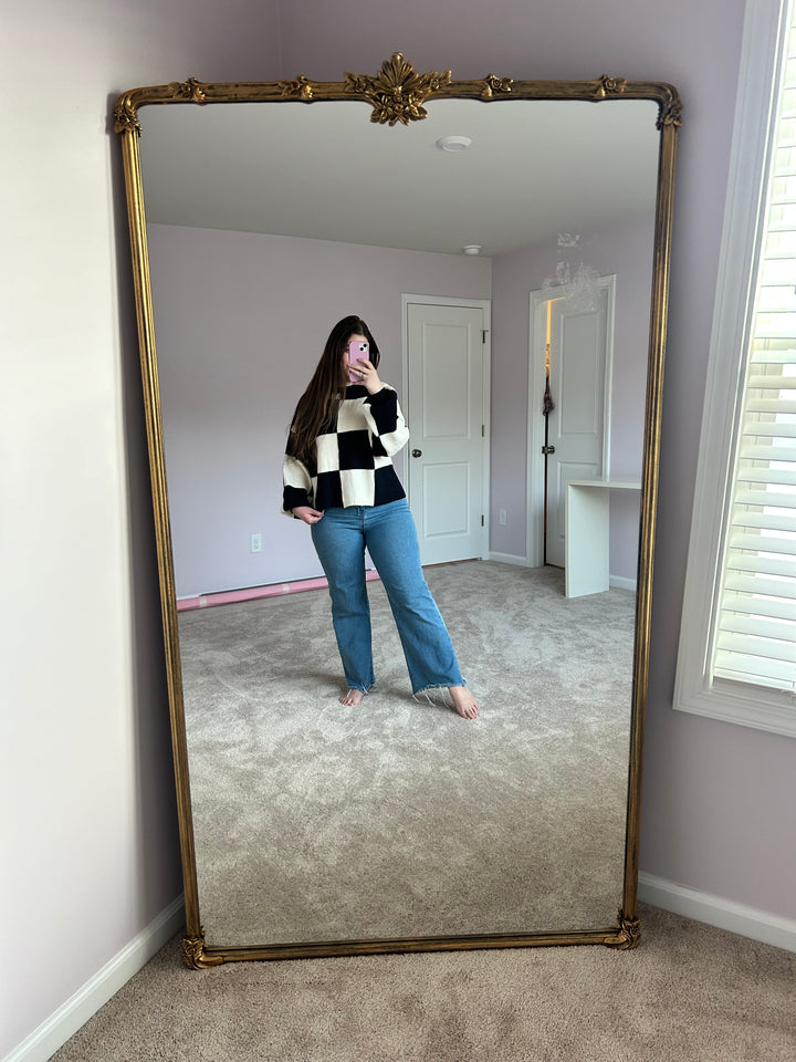 Good Things Checker Sweater