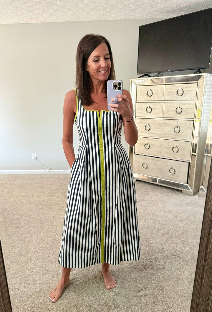 Blue Lagoon Stripe Dress