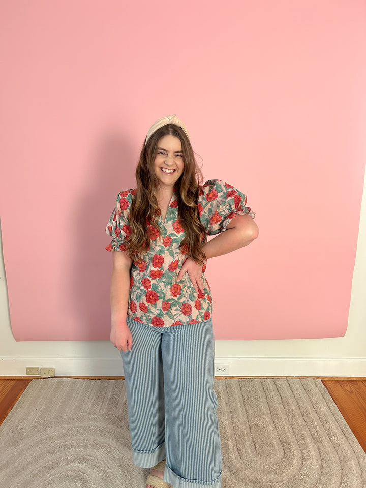 Vintage Rose Top