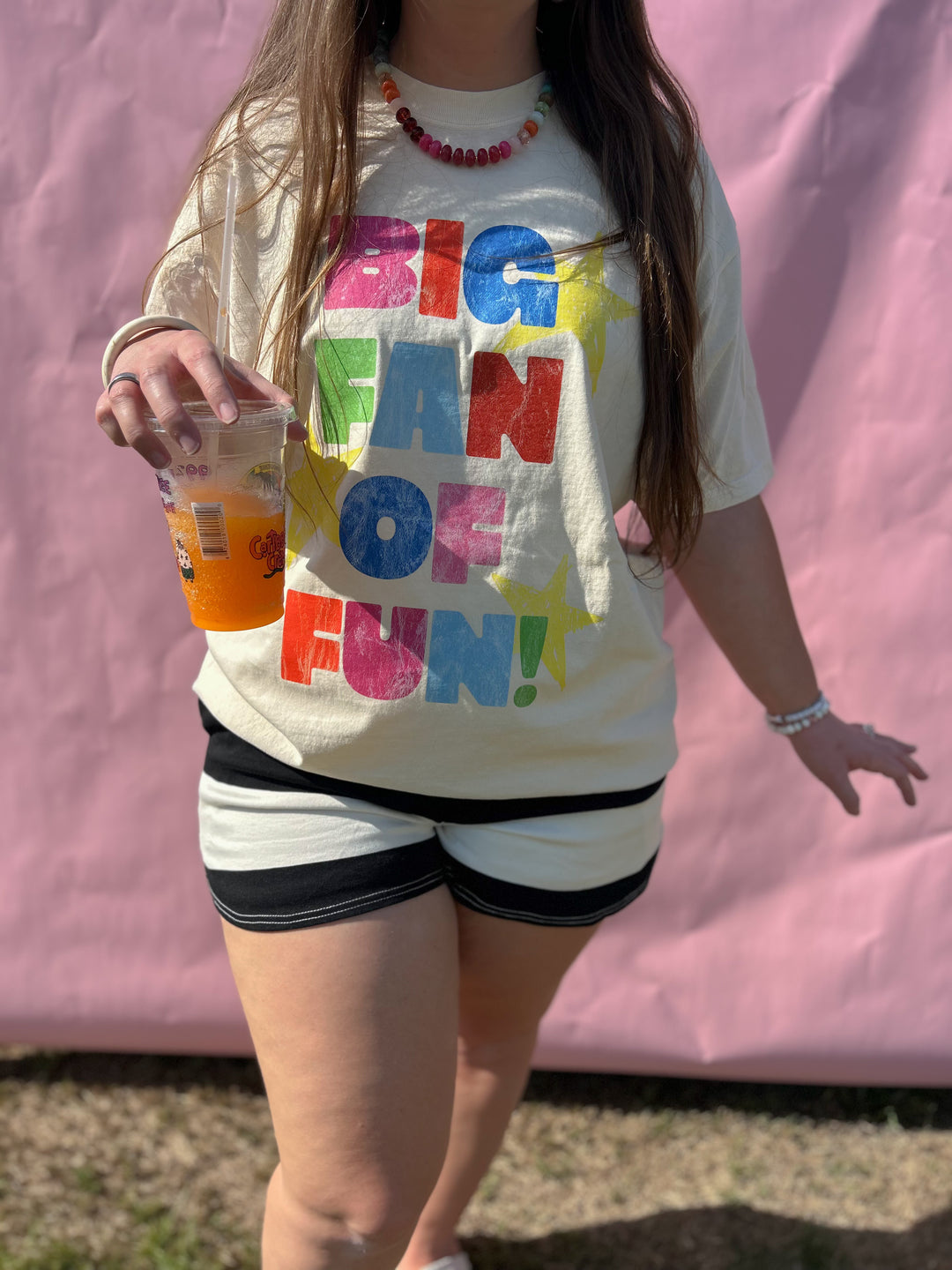Big Fan Of Fun Graphic T-Shirt