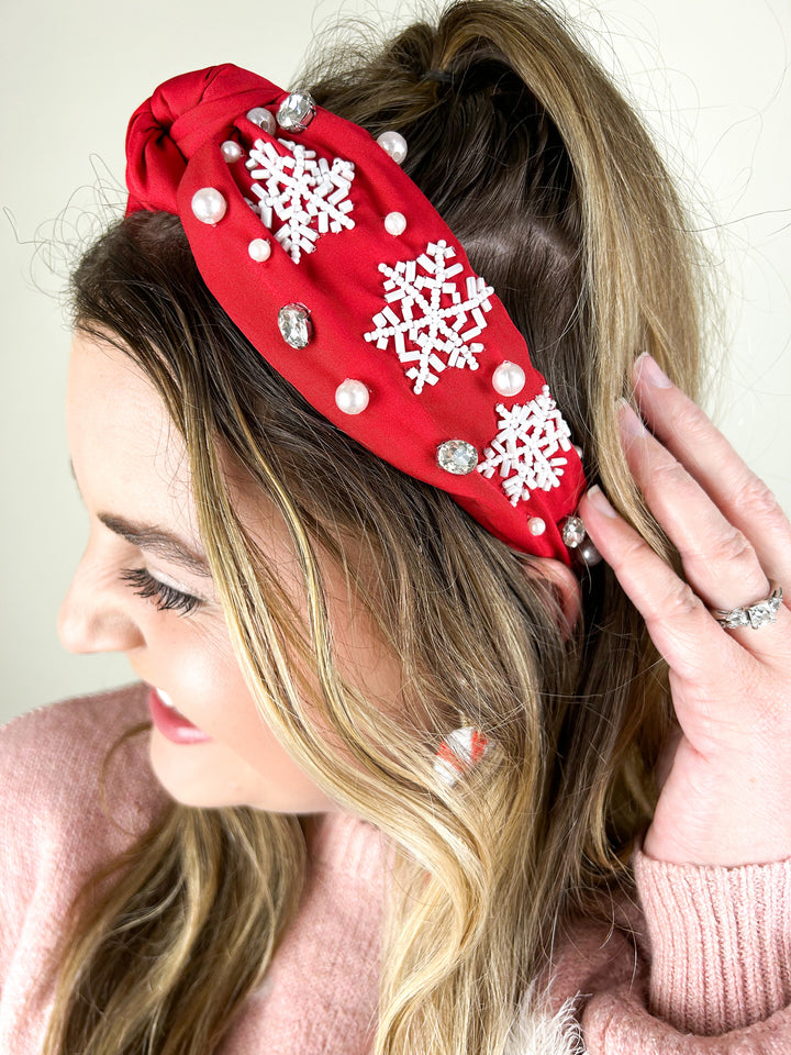 Christmas Beaded Headbands