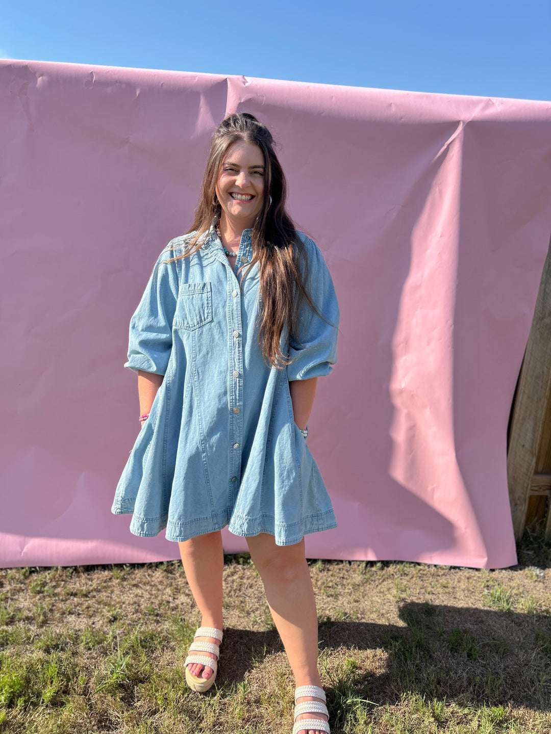 Denim Darling Dress