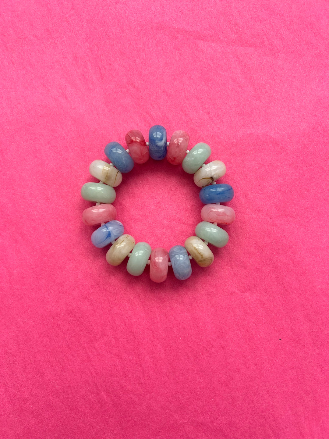 Beaded Marble Bracelets