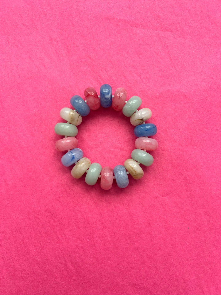 Beaded Marble Bracelets