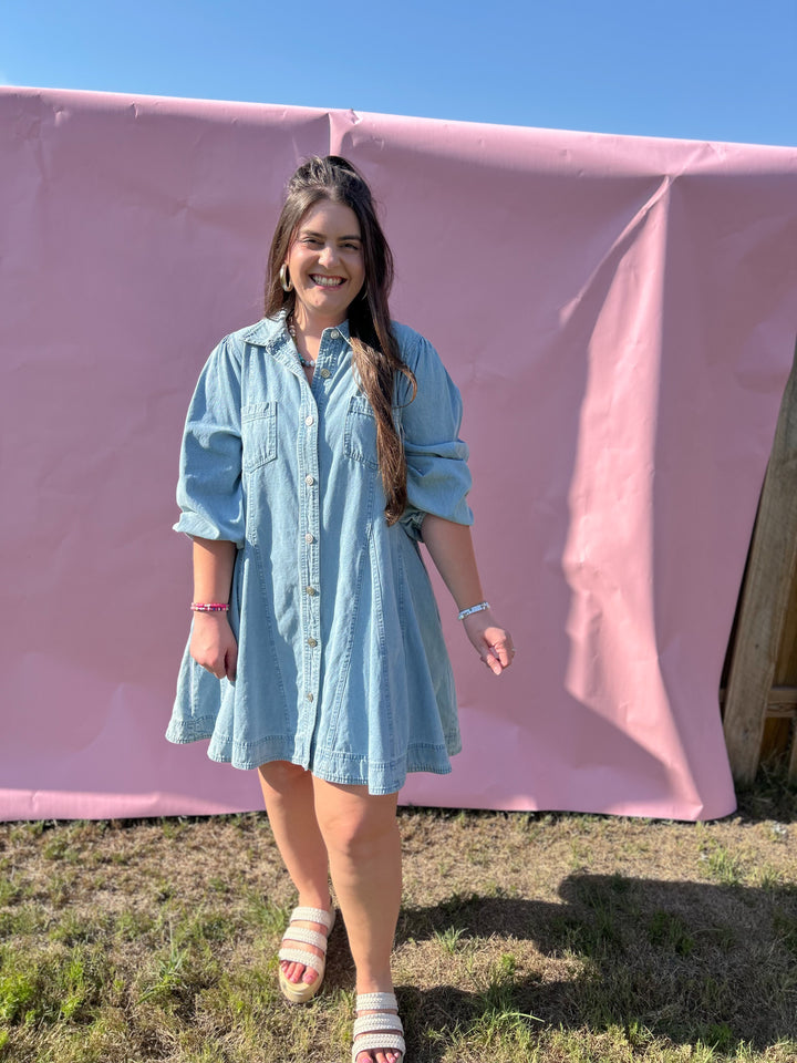 Denim Darling Dress