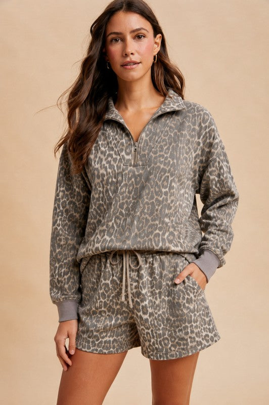 Washed Cheetah Set