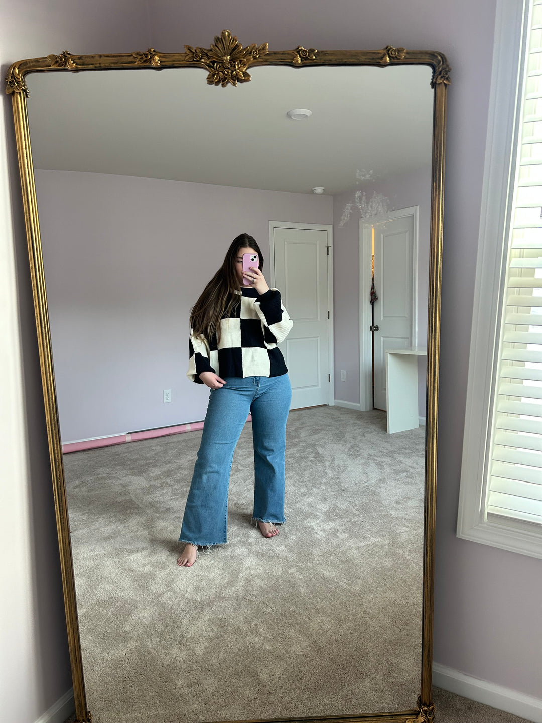 Good Things Checker Sweater