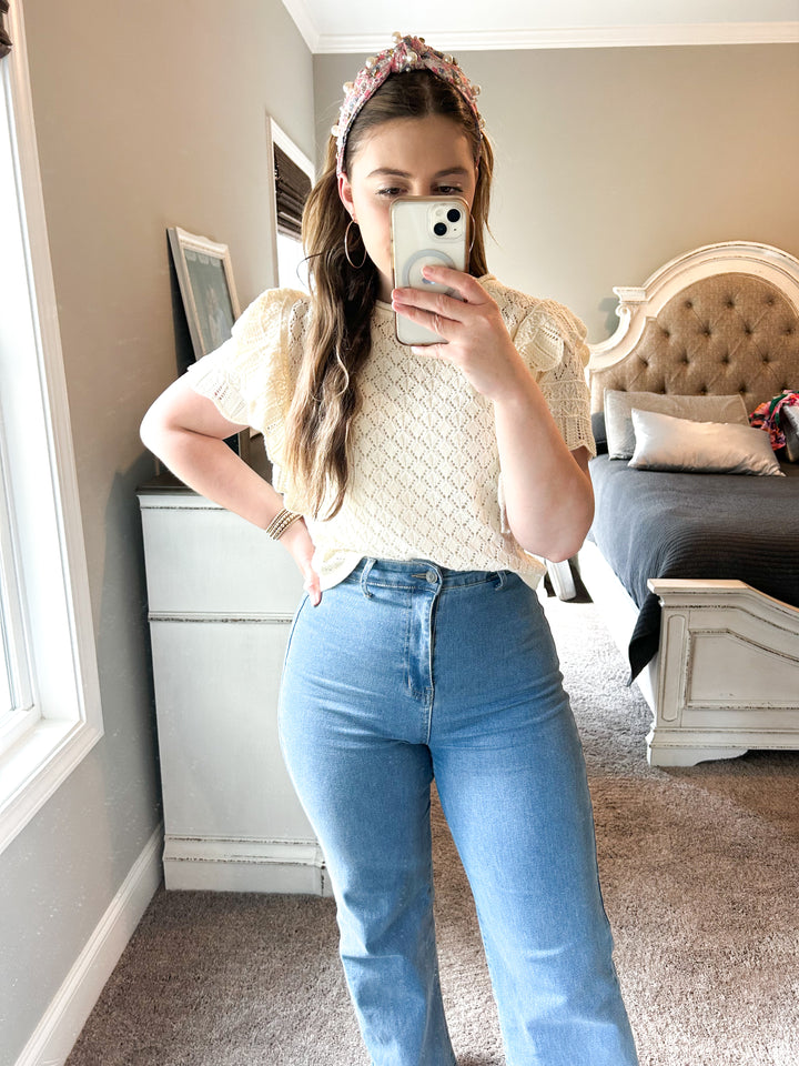 Cotton Field Knit Top