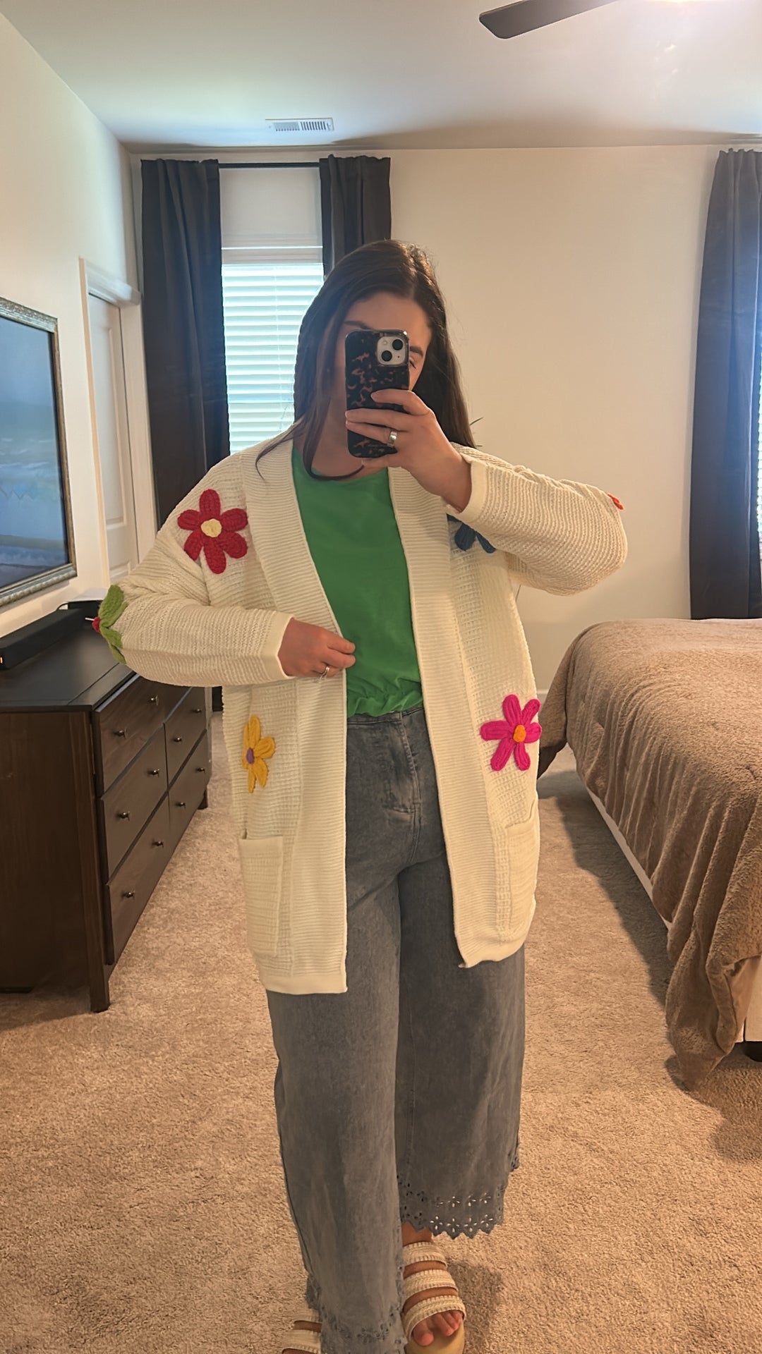 Floral Daze Knit Cardigan