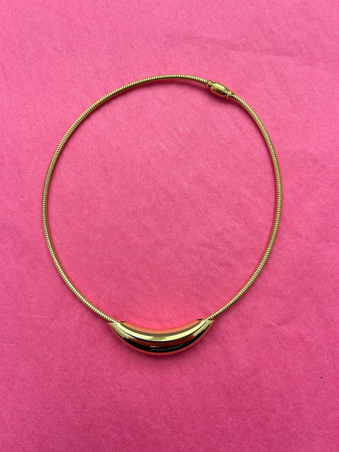 Golden Rod Necklace