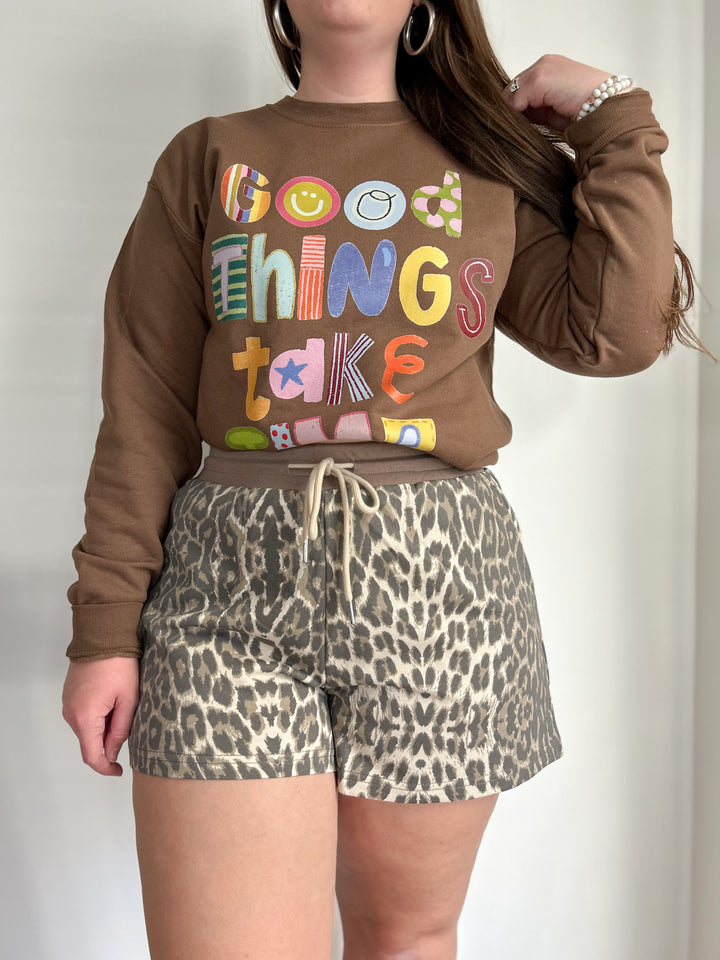 Washed Cheetah Set