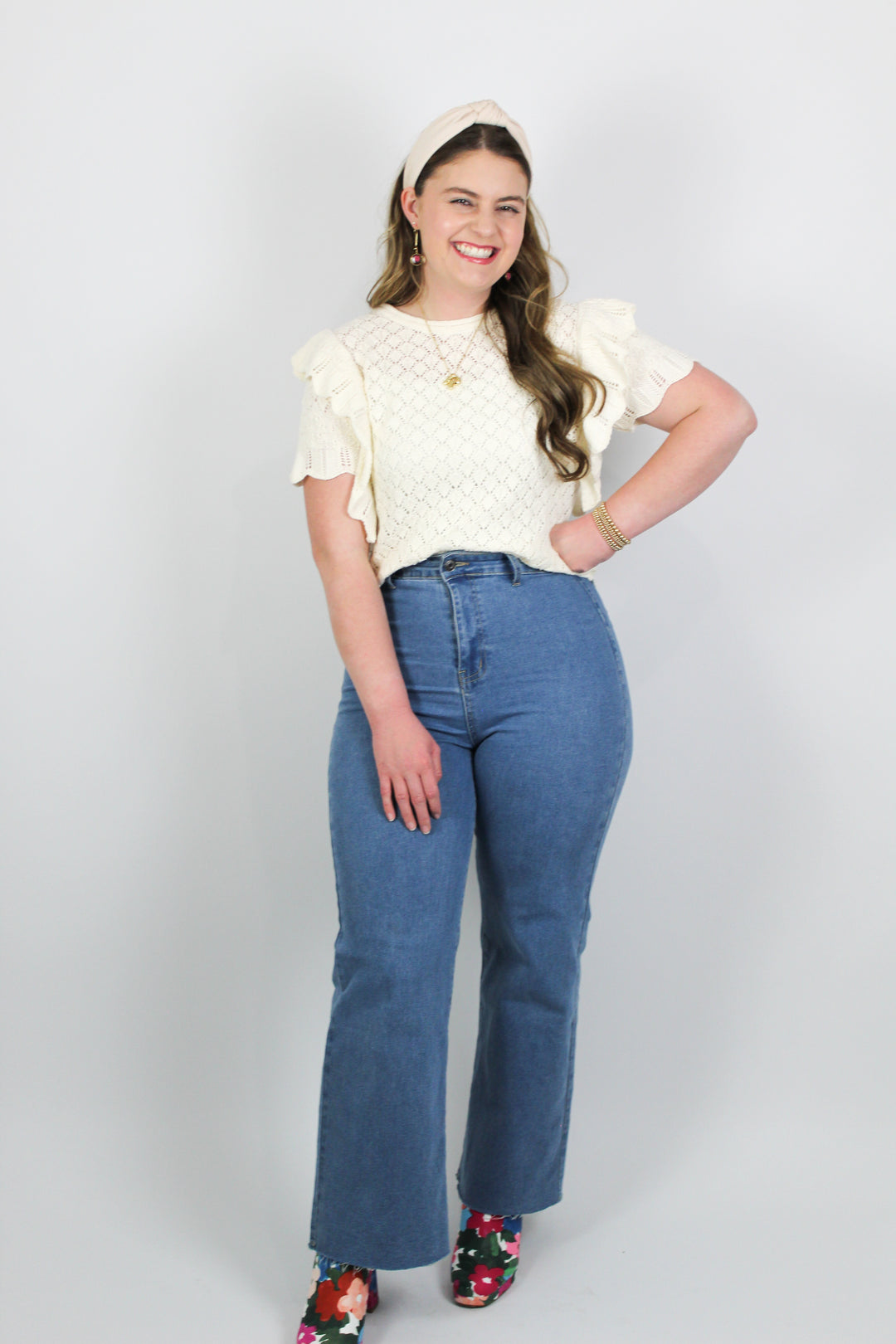 Cotton Field Knit Top