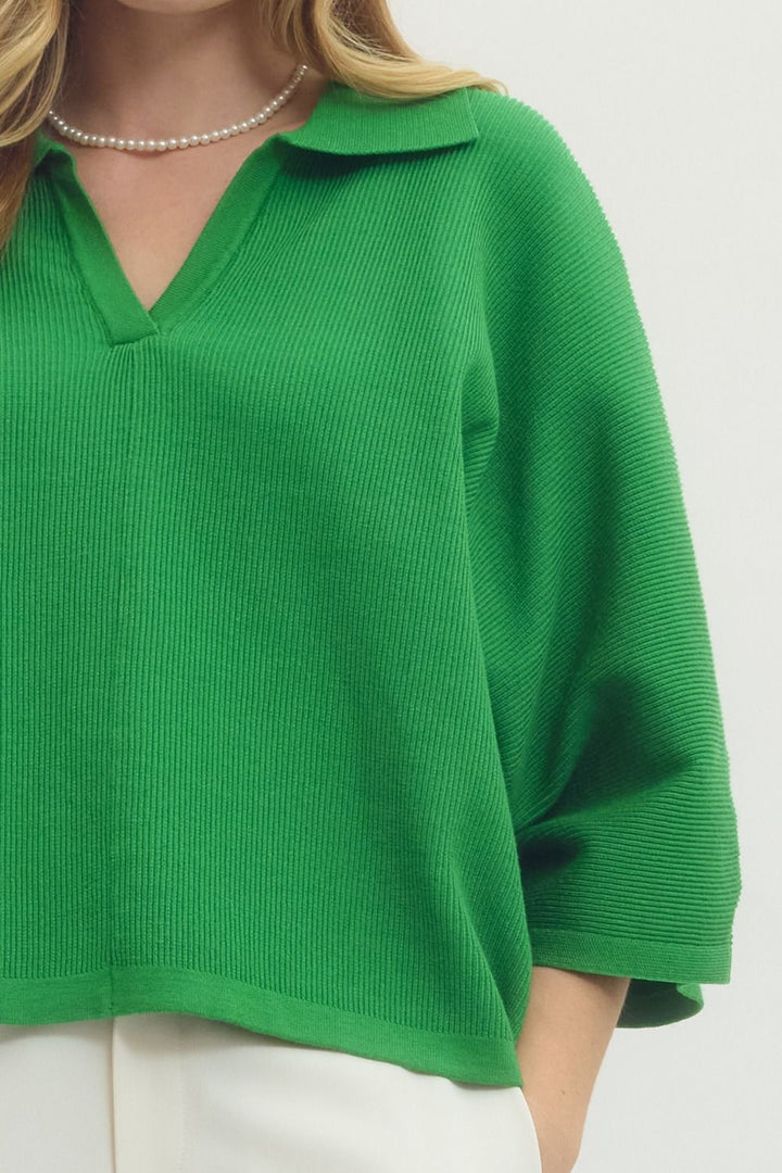 Peridot Knit Top