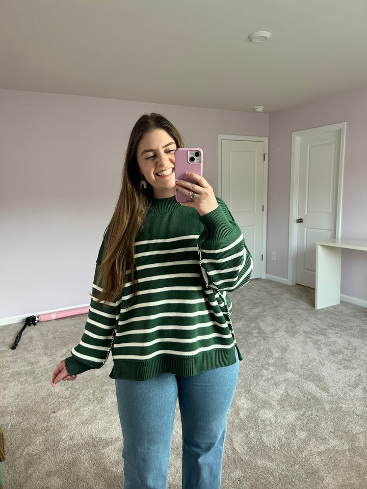 Close To Home Stripe Sweater