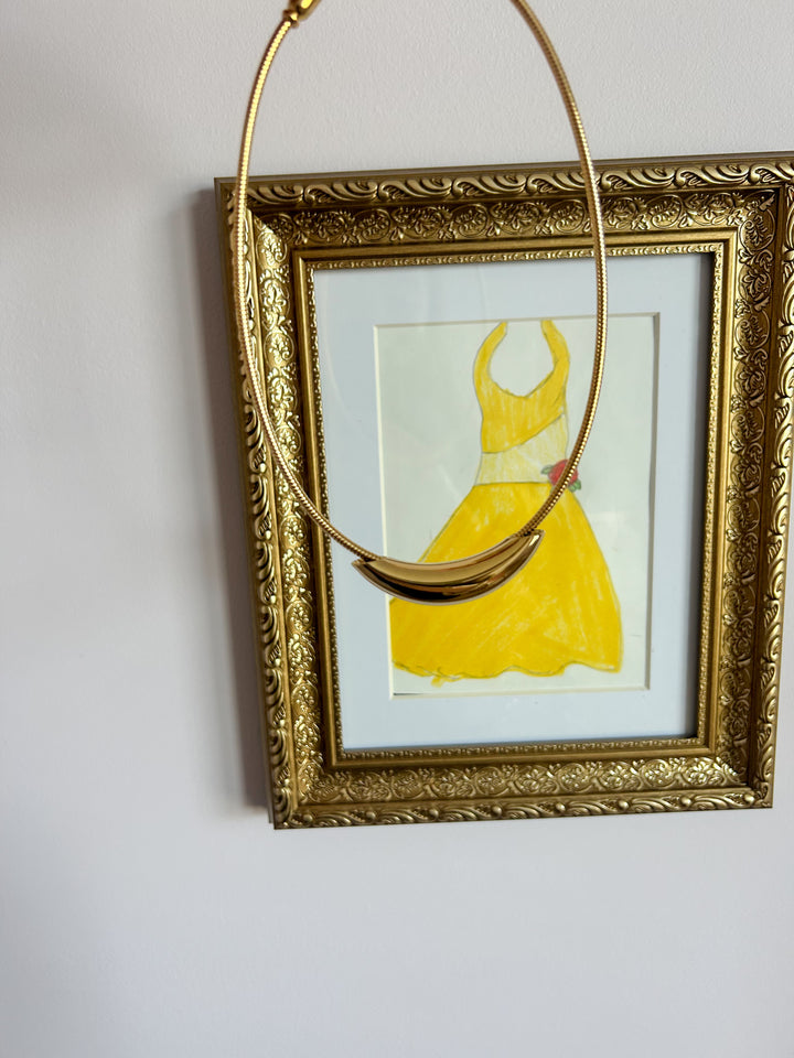 Golden Rod Necklace