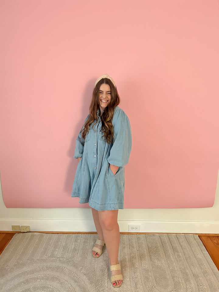 Denim Darling Dress
