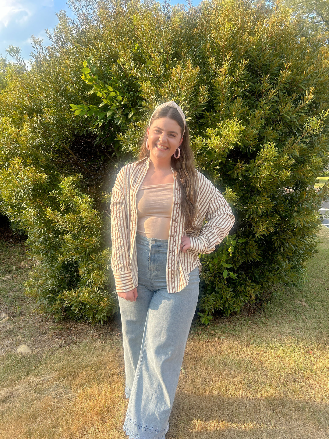 Crisp Air Button Up