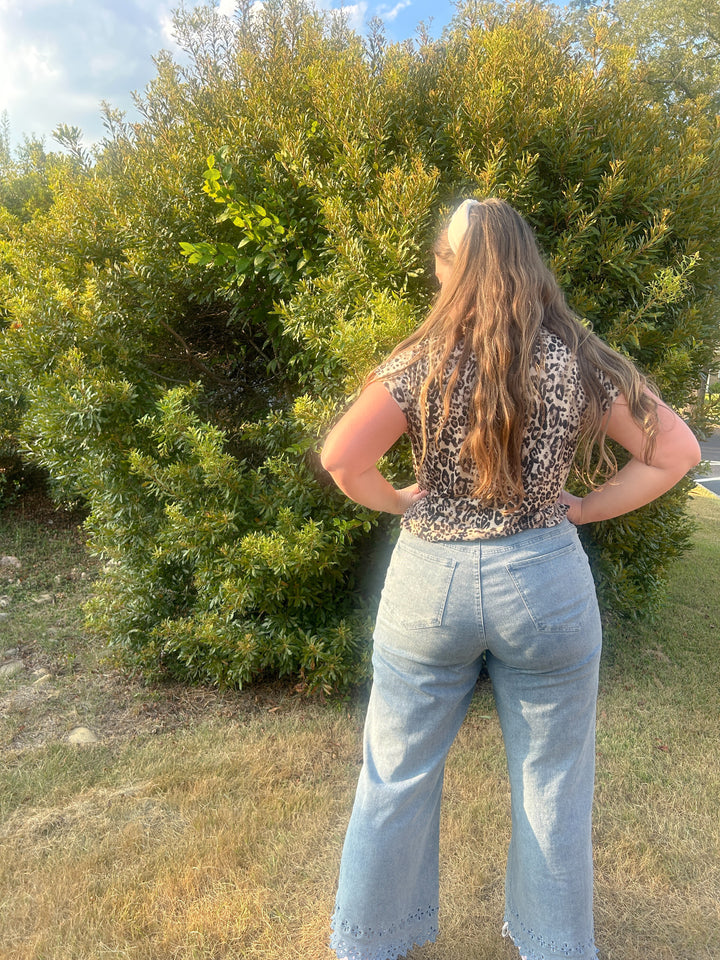 Spotted Cheetah Top