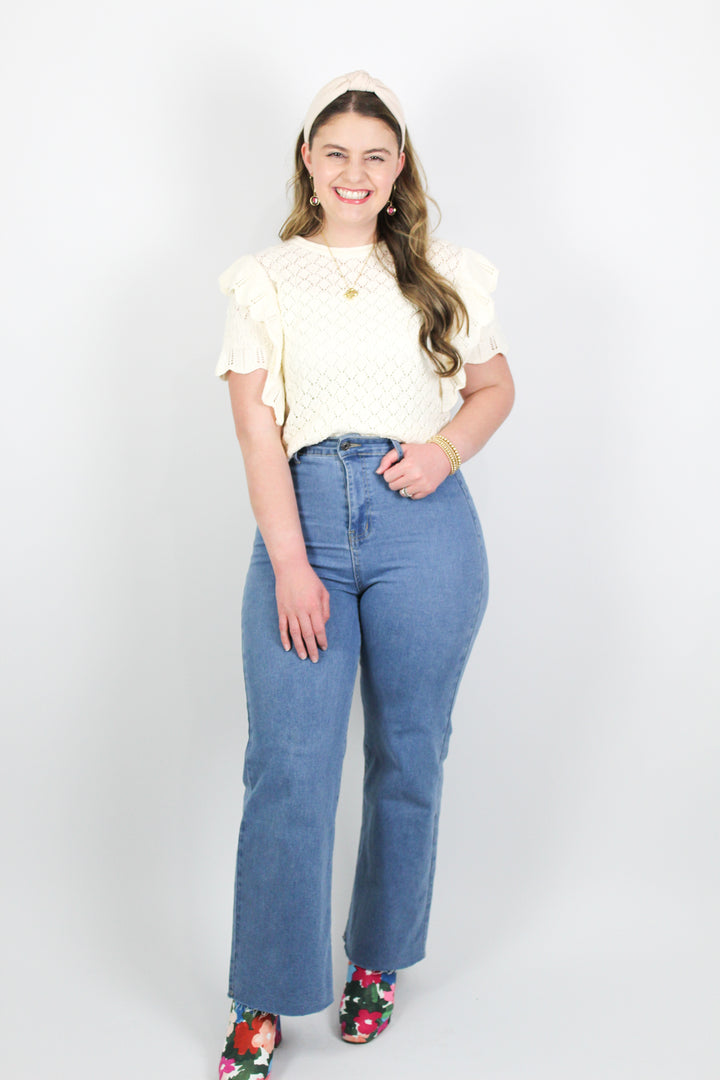 Cotton Field Knit Top
