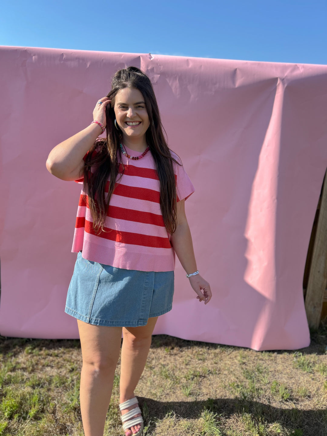 Bold Stripe Top