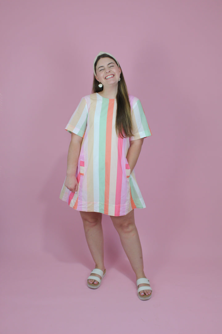 Bold Joy Striped Dress