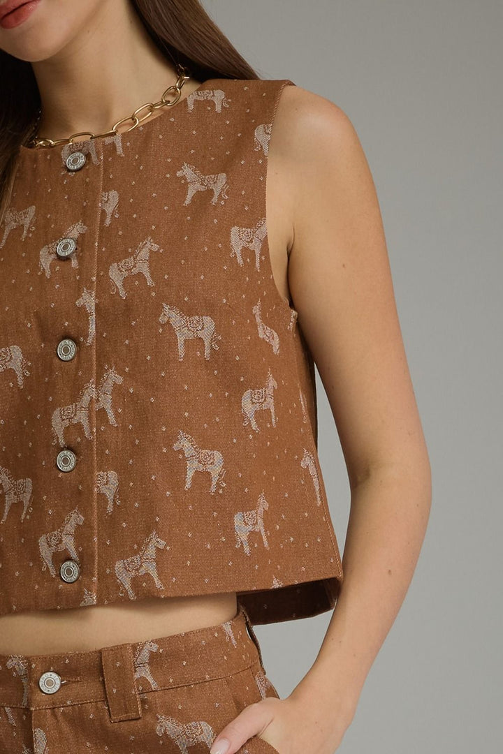 Horse Play Vest