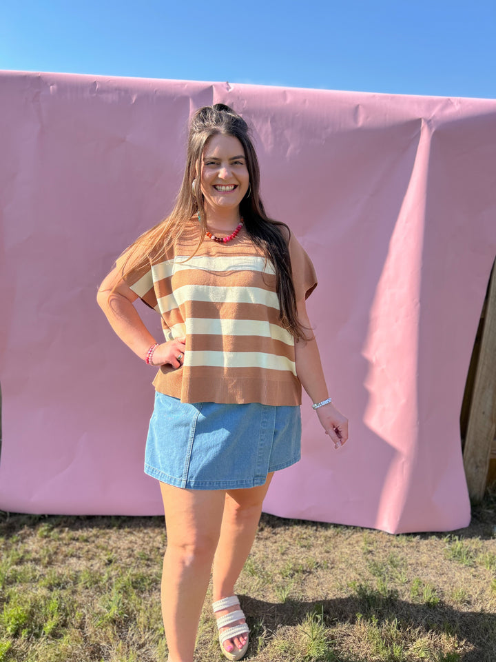 Bold Stripe Top