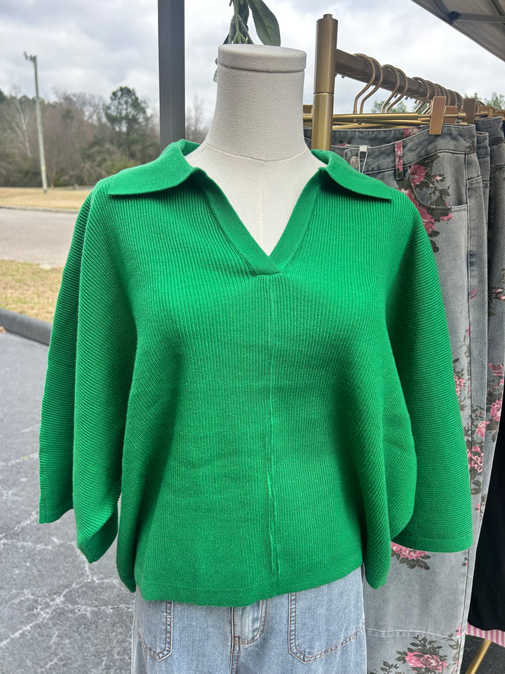 Peridot Knit Top