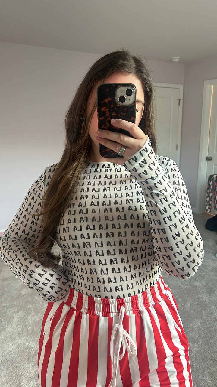 Christmas Cheer Burn Out Tops