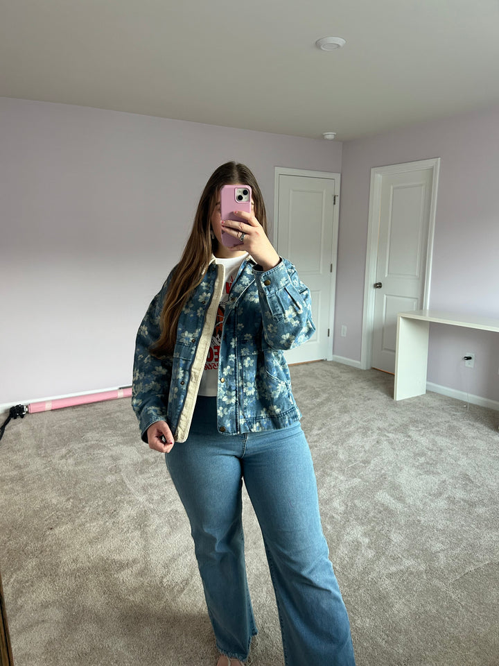 Wildflower Jean & Corduroy Jacket